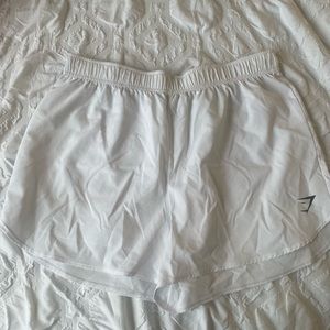 White Gymshark Shorts
